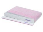 Elegancki pilnik do paznokci zebra 180/240 - 100 sztuk