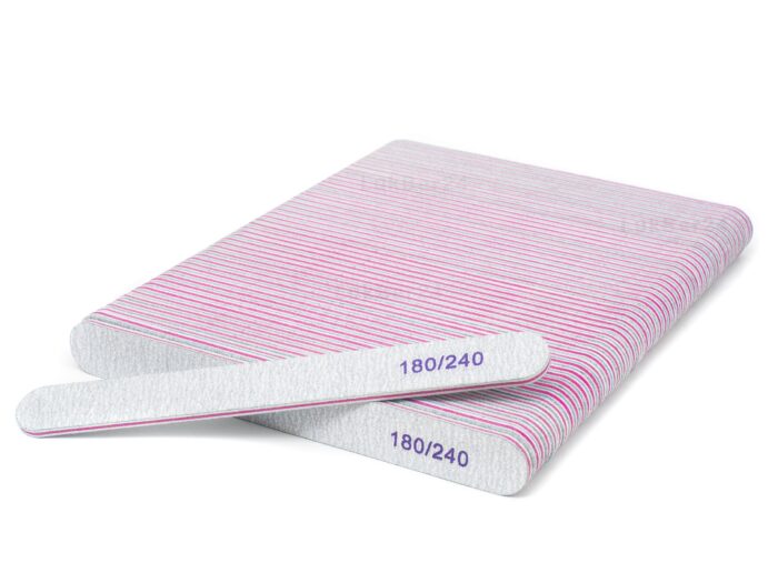Pilniki o średniej gradacji: 100 x Prosty pilnik zebra 180/240
